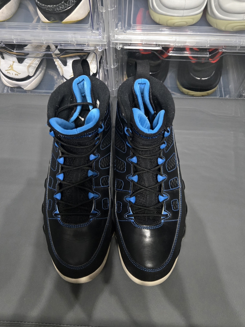 Men Nike Air Jordan 9 Black & Blue (Size 11)
